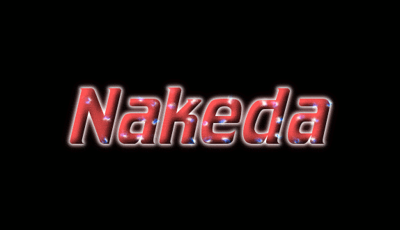 Nakeda شعار