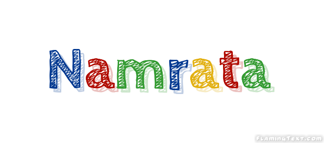 Namrata Logo | Free Name Design Tool from Flaming Text