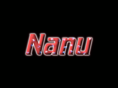 Nanu Logo | Free Name Design Tool from Flaming Text
