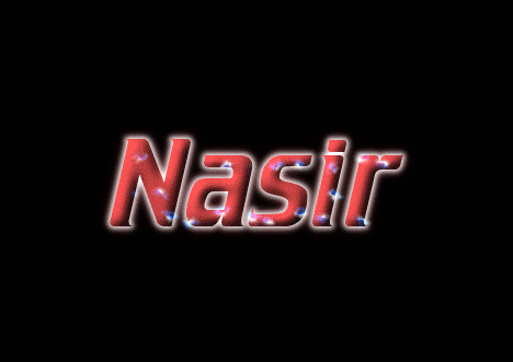 Nasir Logo | Free Name Design Tool from Flaming Text