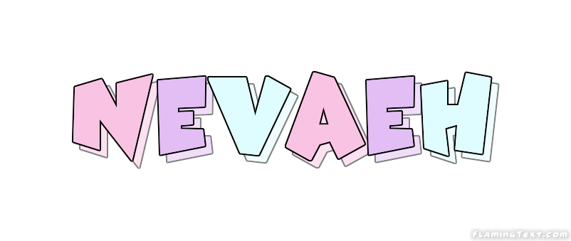 Nevaeh Logo | Free Name Design Tool from Flaming Text