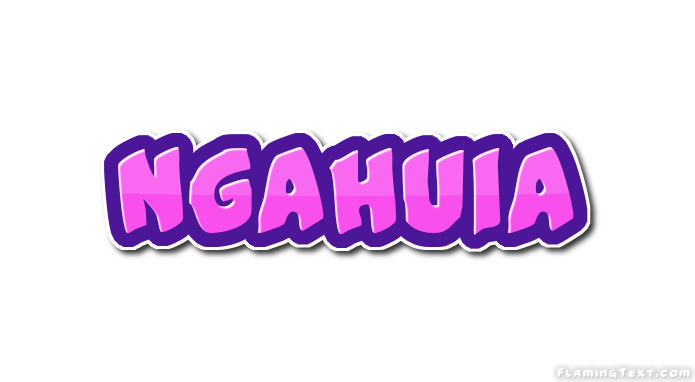 Ngahuia Logotipo
