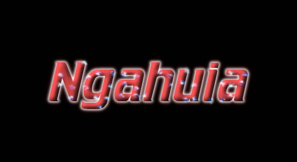 Ngahuia ロゴ