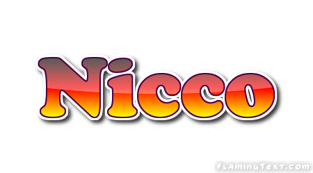 Nicco Logo | Free Name Design Tool from Flaming Text