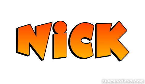 Text nick. Шрифты Ники. Картинка nickname. Nickelodeon font. Nick logo 2003.
