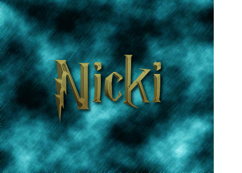 Nicki ロゴ