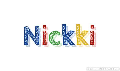 Nickki Logo | Free Name Design Tool from Flaming Text