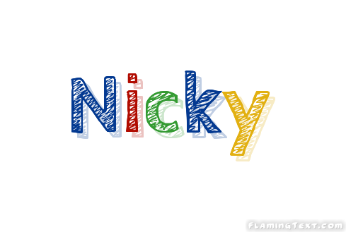 Nicky Logo | Free Name Design Tool from Flaming Text
