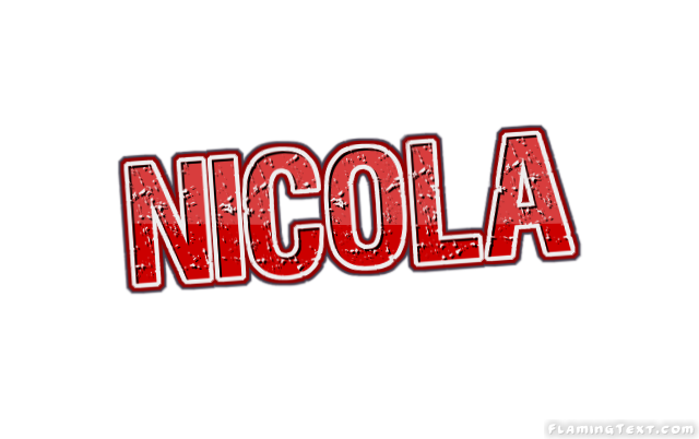 Nicola Logo | Free Name Design Tool from Flaming Text
