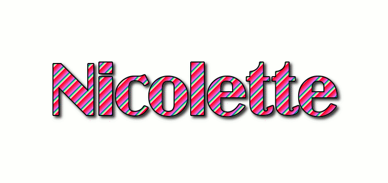 Nicolette 徽标