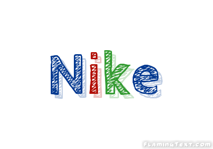Campanilla Viento fuerte A rayas Nike Logo | Herramienta de diseño de nombres gratis de Flaming Text