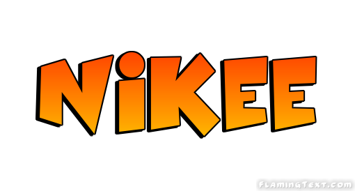 Nikee Logo Free Name Design Tool from Flaming Text