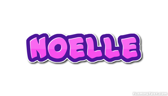 Noelle Logo Name Logo Generator Candy Pastel Lager