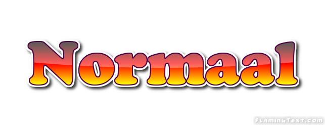 Normaal شعار