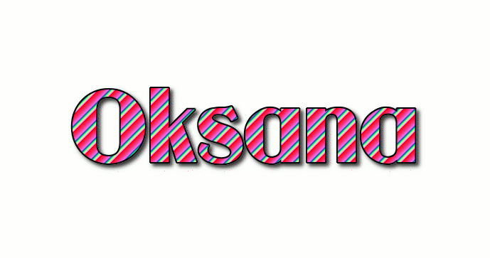 Oksana ロゴ