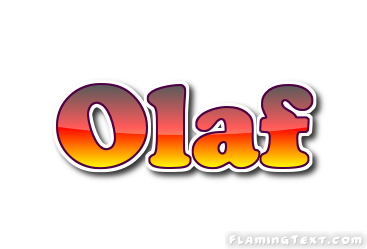 Olaf ロゴ