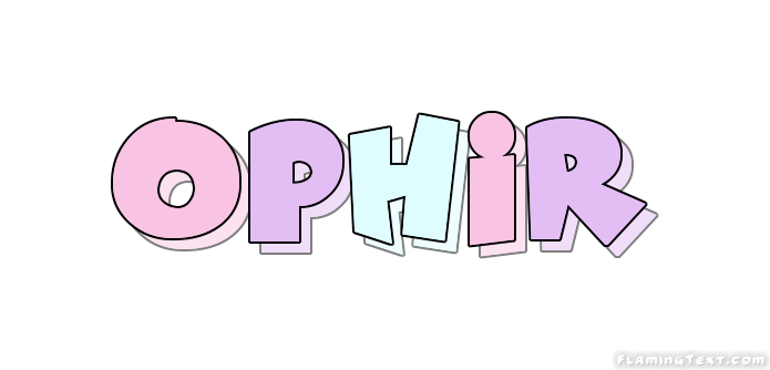 Ophir Logotipo