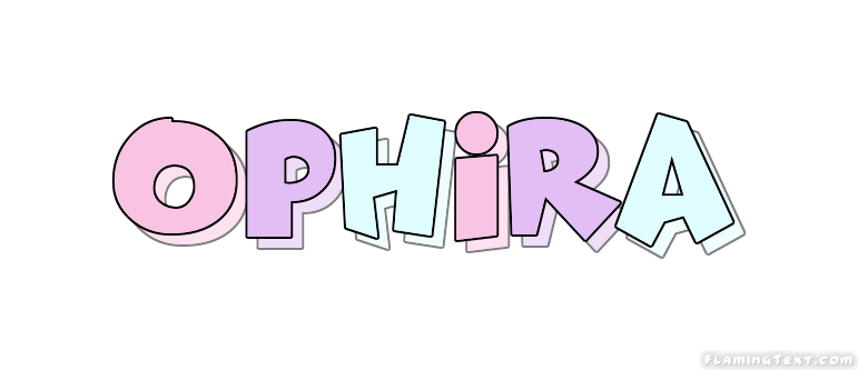 Ophira Logotipo