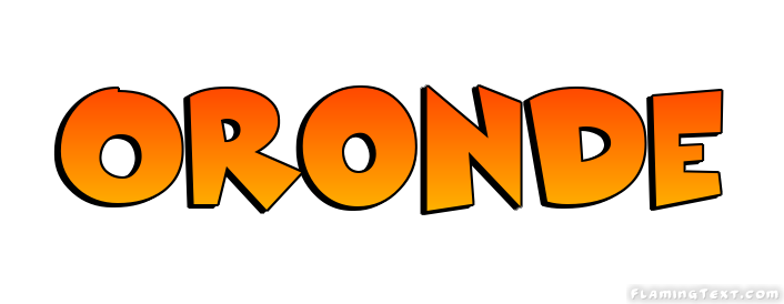 Oronde شعار