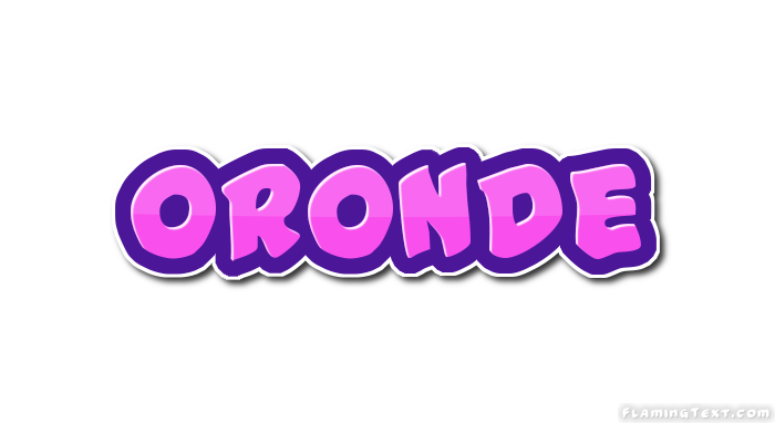 Oronde شعار