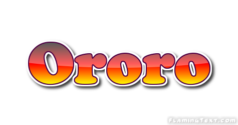 Ororo شعار