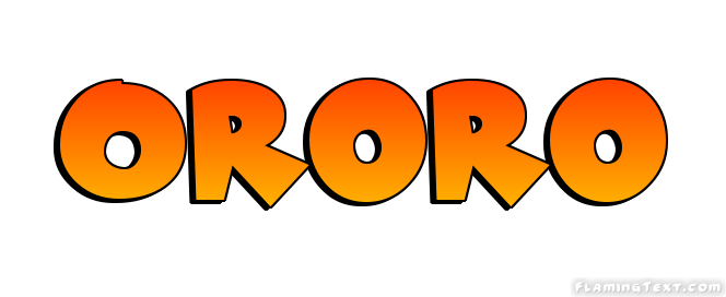 Ororo ロゴ