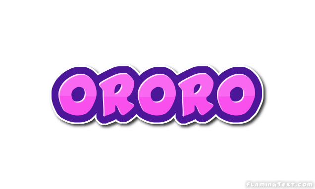 Ororo شعار