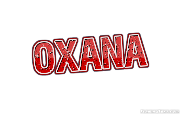 Oxana 徽标