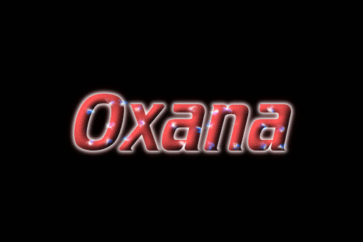 Oxana ロゴ