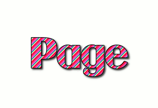 Page Logo  Free Name Design Tool from Flaming Text