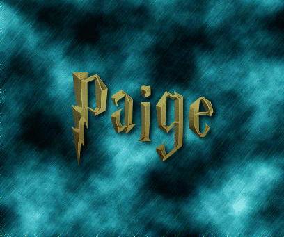 Paige ロゴ