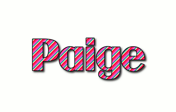 Paige ロゴ