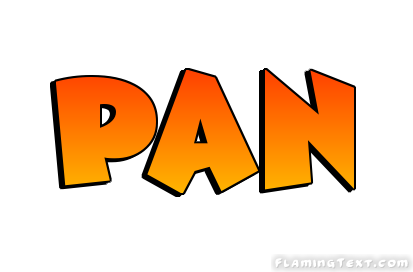 Pan Logo | Free Name Design Tool from Flaming Text