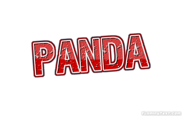 Panda Logo Free Name Design Tool From Flaming Text