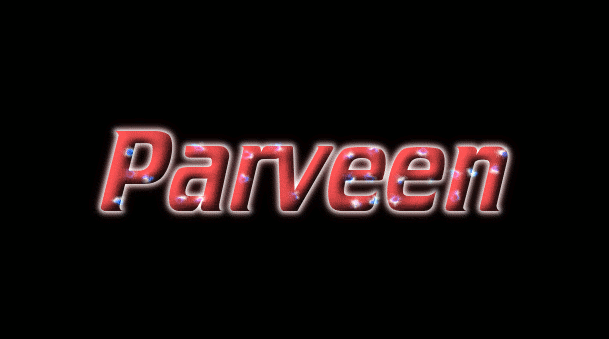 Parveen Logo | Free Name Design Tool from Flaming Text