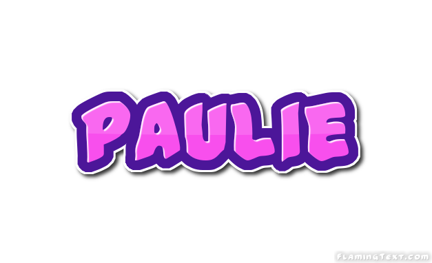 Paulie ロゴ