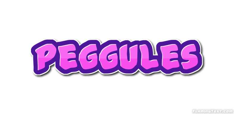 Peggules Logotipo