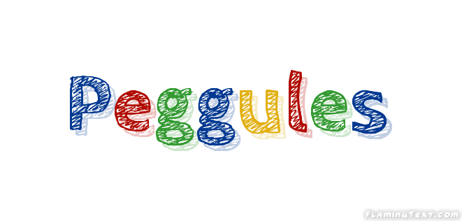 Peggules شعار
