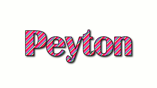 Peyton شعار