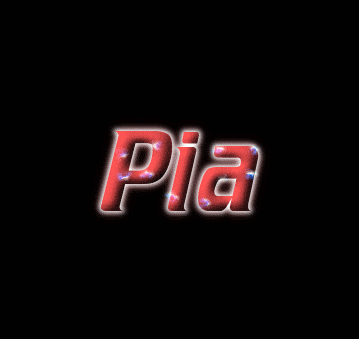 Pia Logo | Free Name Design Tool from Flaming Text