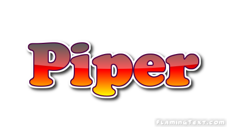 Piper Logo | Free Name Design Tool from Flaming Text