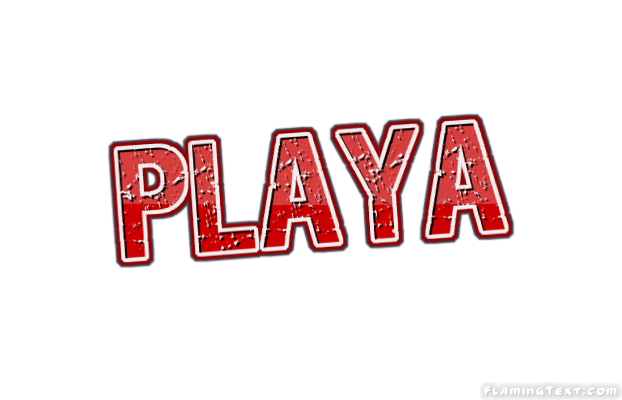 Playa شعار