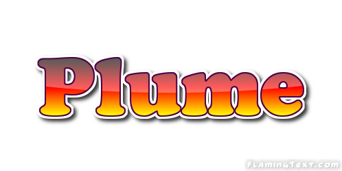 Plume شعار