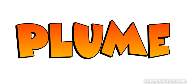 Plume شعار