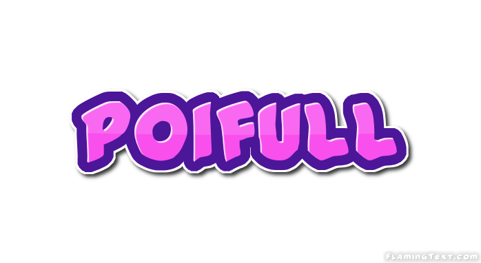 Poifull شعار