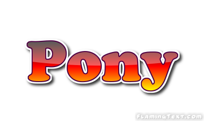 Pony شعار