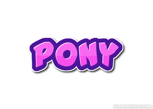Pony ロゴ