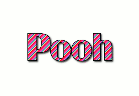 Pooh Logo Free Name Design Tool From Flaming Text