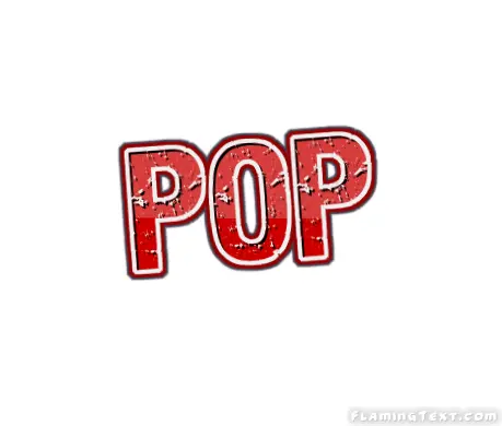 Pop ロゴ