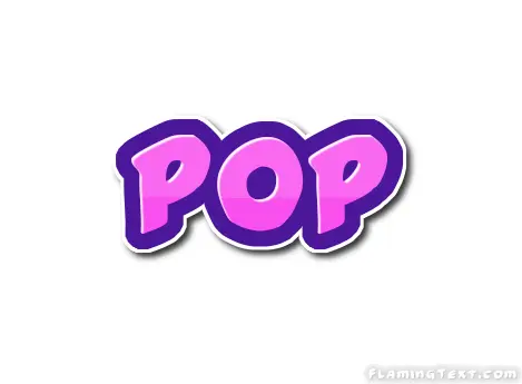 Pop ロゴ